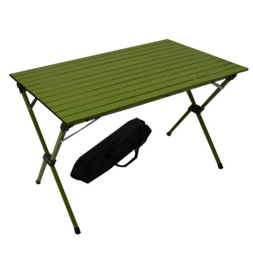 Table in a Bag Tall Aluminum Portable Table With Carrying Bag