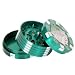 3 Parts Aluminium Poker Chip Polinator Herb Grinder (colors may vary)