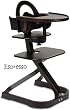 High Chair with Infant Kit and Tray Cover - Espresso