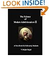 The Science of Modern Administration-II (A Text Book for University Students)