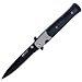 Whetstone Cutlery The Black Pearl Stiletto Linerlock Knife, Black
