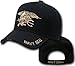 Rapid Dominance Black Navy Seal Embroidered Military Baseball Cap Hat by
