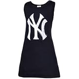 MLB New York Yankees Toddler Girls Navy Blue Tank Dress (2T)