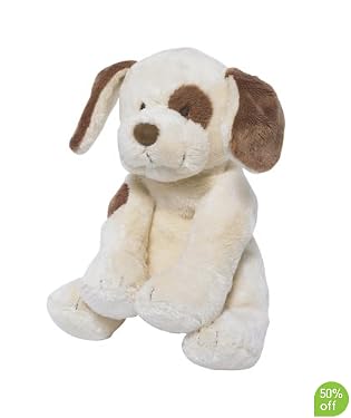 Mothercare Cuddly Toy Dog in Cream - Small