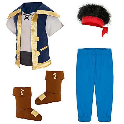 Pirate Birthday Party on Pirates Jake Costume Size 3t Buy Now A Complete Toddler Pirate Costume