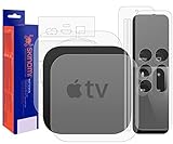 Skinomi?MatteSkin - Apple TV 2015 (4th Gen) Matte Full Body Skin Anti-Glare / Anti-Fingerprint / Anti-Bubble - Lifetime Replacement Warranty (4th Generation) by Skinomi [並行輸入品]