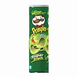 Pringles Potato Crisps Super Stack, Spicy Guacamole, 6.38-Ounce Tubes (Pack of 14)