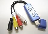ビデオ端子でお手軽USBビデオキャプチャー ちょい録USB AZ-ECV001-BK