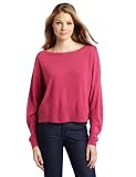BCBGeneration Women's Chalk Blue Boat Neck Top
