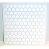 FastCap Adhesive Cover Caps PVC White 3/8" (1 Sheet 120 Caps)