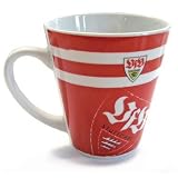 Brauns 237 VfB Stuttgart Tasse im Geschenkkarton Logo, 400 ml, rot-weiss