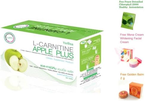 Verana L-carnitine Apple Plus Inulin Collagen Coenzyme Q10 Dietary Supplement