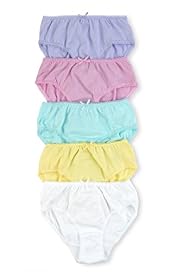5 Pack Pure Cotton Assorted Stretch Briefs