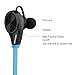 Intcrown S960 Bluetooth Headphones V4.0 Wireless In-ear Earbuds Headset for Running GYM Exercise Built in Microphone (Black)