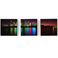 Set of 3 Box Art - City Reflections (8 x 8" Each)