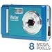 Vivitar Vivicam 8.1MP Blue Digital Camera with 2GB Accessory Bundle