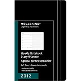 MOLESKINE モレスキン 2012年 スケジュール+ノート / ソフトカバー黒 / ポケット (［文具］)
