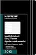 MOLESKINE モレスキン 2012年 スケジュール+ノート / ソフトカバー黒 / ポケット (［文具］)