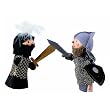 Grey Knight Finger Puppet by Kathe Kruse