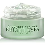 BASQNYC Cucumber Tea Eye Gel, 0.5oz