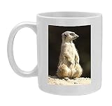 Photo Mug of Meerkat on Look-out from RSPCA