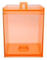 Zak Designs Pop 1-1/2-Quart Stackable Canister, Orange