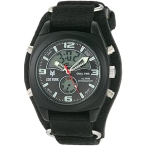 Zoo York Men's ZY1016 Spring 2011 Black Spray Round Analog-Digital Case Watch (Watch)