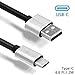 Type C Cable ,6.6 Ft (2m) Braided Cable Reversible Connector for New Macbook 12 Inch, High Speed Charging Cable Power Line for Chromebook Pixel, Nokia N1 Tabletand Other Devices Type C USB