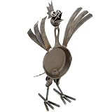 'Fried Chicken' - Recycled Metal Rooster Sculpture by Yardbirds