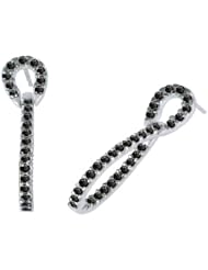 10KW 0.83Ct.Tw Black Diamond Earring