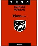 1993 DODGE VIPER Shop Service Repair Manual Book