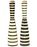 Black and White Twin Pepper Mills