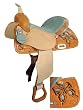 Saddle King USA Made Butterly Barrel Racing Saddle w/ Ostrich Seat
