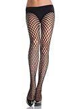 Lycra Net Pantyhose with Large Crochet