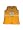Yellow No. 45 Game Used Michigan Tech Russell Basketball Jersey