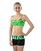 Lizatards Tie Dye Stretch Bra Top