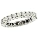 24 Round 'U' prong Diamond Eternity Band 1.90cttw