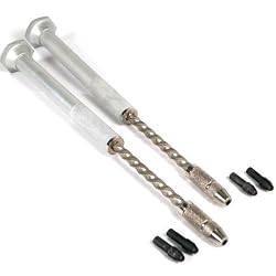 2 Hand Drills Jewelers Spiral Sliding Drilling Tools