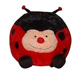 Plush Ms. Lady Bug New 2010 Pillow Pets Ball Large 18"