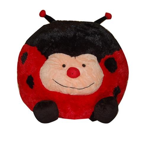 Plush Ms. Lady Bug New 2010 Pillow Pets Ball Large 18