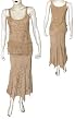 Skirt Top Set Rayon Embroidery Womens Casual Sundresses Size P
