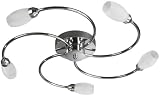 Massive 41693/11/10 Swirl 5 Light Semi Flush Chrome