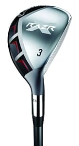 Callaway Men's RAZR X Hybrids (Right-Handed, 24 Degree Loft, Graphite, Regular Shaft)