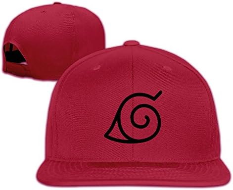 Haruforone Naruto Akatsuki Clouds Art Custom Unisex Adjustable Baseball Snapback Hip Hop Cap Hat Red