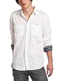 Modern Culture Men's Woven Shirt with Printed Cuff