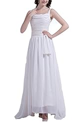 Sheath Beaded Chiffon  Dress with a Court Train 