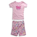 Calvin Klein - Toddler Girls Short Sleeve Shortie Pajamas, Pink (Size 3T) Image