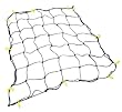 Tooluxe Large 36 x 60 Cargo Net with 16 Hooks - Stretches to 60 x 90 with Neon Yellow Hooks
