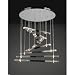 Luxor Sixteen Light Pendant in Polished Chrome