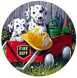 Dalmatian Pups in Wagon Puzzle